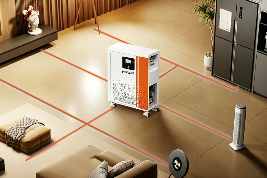 POWLAND 51.2V 100Ah vs 300Ah LiFePO4 Battery: Which Solar Storage Module Fits Your Home Backup System?