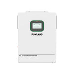 POWLAND 6.5kW Solar Hybrid Inverter Charger 48V DC to 120V AC Built in 120A MPPT Charge Controller up to 6 Parallel WiFi